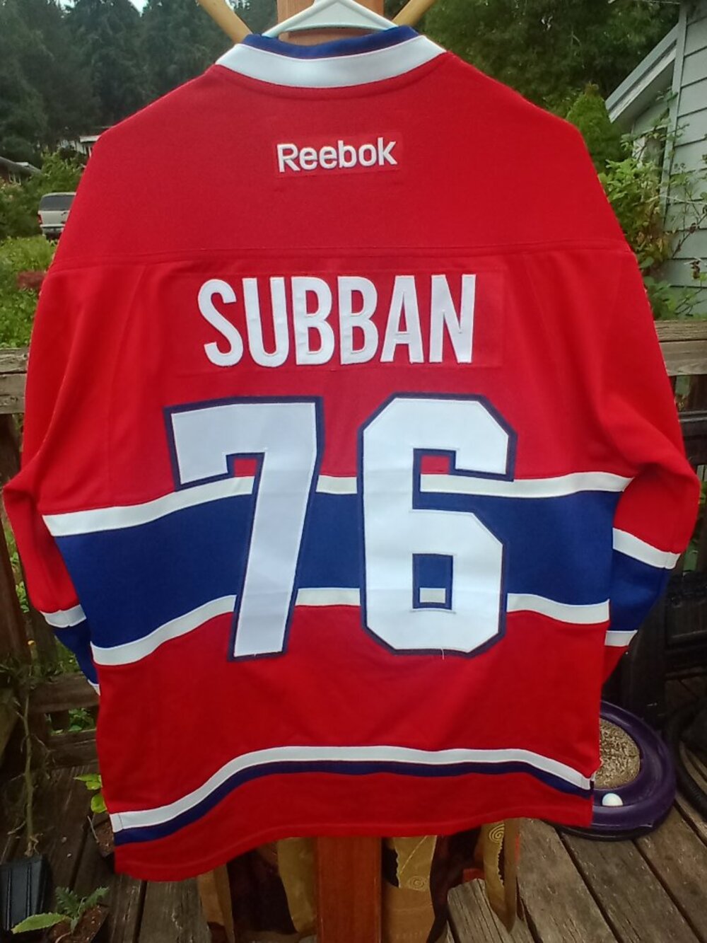 P.K. Subban Montreal Canadiens NHL Reebok hockey jersey (S)